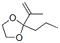 1,3-Dioxolane, 2-(1-methylethenyl)-2-propyl- CAS#: 65818-25-9