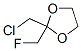 1,3-Dioxolane,  2-(chloromethyl)-2-(fluoromethyl)- CAS#: 766-28-9