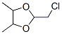 1,3-Dioxolane, 2-(chloromethyl)-4,5-dimethyl- CAS#: 7166-45-2