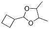 1,3-Dioxolane, 2-cyclobutyl-4,5-dimethyl- CAS#: 557086-98-3