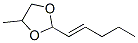 1,3-Dioxolane,  4-methyl-2-(1-pentenyl)-  (9CI) CAS#: 648434-55-3