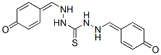 1,3-bis[(4-oxo-1-cyclohexa-2,5-dienylidene)methylamino]thiourea CAS#: 6970-40-7
