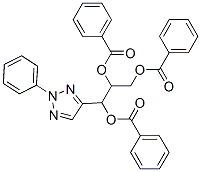[1,3-dibenzoyloxy-1-(2-phenyltriazol-4-yl)propan-2-yl] benzoate CAS#: 7511-01-5