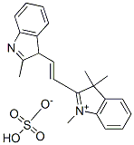 1,3,3-trimethyl-2-[2-(2-methyl-3H-indol-3-yl)vinyl]-3H-indolium hydrogen sulphate CAS#: 68845-14-7