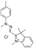 1,3,3-trimethyl-2-[[methyl(p-tolyl)hydrazono]methyl]-3H-indolium chloride CAS#: 68134-38-3