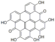 1,3,4,6,8,13-Hexahydroxyphenanthro[1,10,9,8-opqra]perylene-7,14-dione CAS#: 60935-17-3