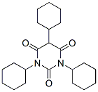 1,3,5-Tricyclohexylbarbituric acid CAS#: 747-78-4