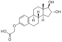 1,3,5[10]-ESTRATRIENE-3,16ALPHA,17BETA-TRIOL 3-CARBOXYMETHYL ETHER CAS#: 69260-14-6