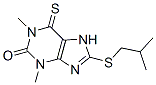 1,3,6,7-Tetrahydro-8-(isobutylthio)-1,3-dimethyl-6-thioxo-2H-purin-2-one CAS#: 6493-41-0