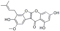 1,3,8-Trihydroxy-9-methoxy-7-(3-methyl-2-butenyl)-11H-benzofuro[2,3-b][1]benzopyran-11-one CAS#: 6502-79-0