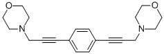 1,4-BIS(3-MORPHOLINOPROP-1-YNYL)BENZENE CAS#: 7119-40-6