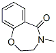 1,4-Benzoxazepin-5(2H)-one, 3,4-dihydro-4-methyl- CAS#: 708-05-4