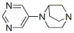 1,4-Diazabicyclo[3.2.1]octane,4-(5-pyrimidinyl)-(9CI) CAS#: 675589-91-0