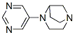 1,4-Diazabicyclo[3.2.1]octane,4-(5-pyrimidinyl)-,(+)-(9CI) CAS#: 675590-42-8