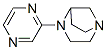 1,4-Diazabicyclo[3.2.1]octane,4-pyrazinyl-,(-)-(9CI) CAS#: 675590-87-1