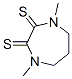 1,4-Diazepine-2,3-dithione, 1,4-dimethyl-perhydro- CAS#: 63434-97-9
