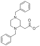 (1,4-Dibenzyl-piperazin-2-yl)-acetic acid methyl ester CAS#: 183742-32-7