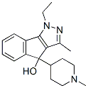1,4-Dihydro-1-ethyl-3-methyl-4-(1-methyl-4-piperidyl)indeno[1,2-c]pyrazol-4-ol CAS#: 68946-09-8
