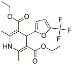 1,4-Dihydro-2,6-dimethyl-4-(5-trifluoromethyl-2-furyl)-3,5-pyridinedicarboxylic acid diethyl ester CAS#: 71160-09-3