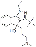 1,4-Dihydro-3-tert-butyl-4-(3-dimethylaminopropyl)-1-ethylindeno[1,2-c]pyrazol-4-ol CAS#: 68946-21-4