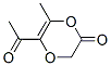 1,4-Dioxin-2(3H)-one, 5-acetyl-6-methyl- (9CI) CAS#: 673502-33-5