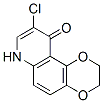 1,4-Dioxino[2,3-f]quinolin-10(7H)-one,  9-chloro-2,3-dihydro- CAS#: 642478-16-8