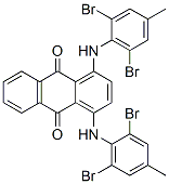 1,4-bis[(2,6-dibromo-4-methylphenyl)amino]anthraquinone CAS#: 68239-76-9