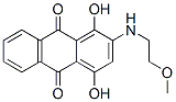 1,4-dihydroxy-2-[(2-methoxyethyl)amino]anthraquinone CAS#: 62418-35-3