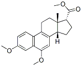 14.beta.-Estra-1,3,5(10),6,8-pentaene-17.alpha.-carboxylic acid, 3,6-dimethoxy-, methyl ester, (+-)- CAS#: 7373-51-5