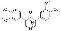 1,5-Bis(3,4-dimethoxyphenyl)-3,7-diazaadamantan-9-one CAS#: 69352-65-4