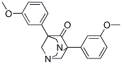 1,5-Bis(m-methoxyphenyl)-3,7-diazaadamantan-9-one CAS#: 69352-66-5