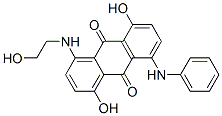 1,5-dihydroxy-4-[(2-hydroxyethyl)amino]-8-(phenylamino)anthraquinone CAS#: 68133-70-0