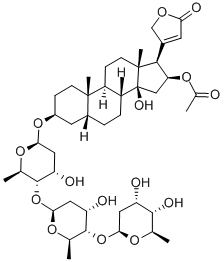 16-ACETYLGITOXIN CAS#: 7242-07-1