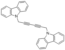 1,6-DI-(N-CARBAZOLYL)-2,4-HEXADIYNE CAS#: 65461-62-3