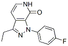 1,6-Dihydro-3-ethyl-1-(4-fluorophenyl)-7H-pyrazolo[3,4-c]pyridin-7-one CAS#: 63979-77-1