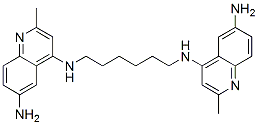 1,6-bis(6-amino-2-methyl-4-quinolylamino)hexane CAS#: 60504-61-2