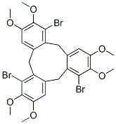 1,6,11-Tribromo-10,15-dihydro-2,3,7,8,12,13-hexamethoxy-5H-tribenzo[a,d,g]cyclononene CAS#: 68040-66-4
