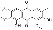 1,7-Dihydroxy-2,3,8-trimethoxy-6-methylanthracene-9,10-dione CAS#: 70588-05-5