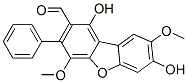 1,7-Dihydroxy-4,8-dimethoxy-3-phenyl-2-dibenzofurancarbaldehyde CAS#: 66165-36-4