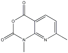1,7-dimethyl-1H-pyrido[2,3-d][1,3]oxazine-2,4-dione CAS#: 66690-78-6