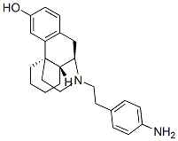 (-)-17-(p-Aminophenethyl)morphinan-3-ol CAS#: 63307-29-9