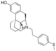 (-)-17-[p-(Methylthio)phenethyl]morphinan-3-ol CAS#: 63868-02-0