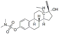(17R)-3-(Dimethylsulfamoyloxy)-13-ethyl-18,19-dinorpregna-1,3,5(10)-trien-20-yn-17-ol CAS#: 65323-80-0