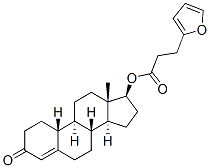 17beta-hydroxyestr-4-en-3-one 17-[3-(2-furyl)propionate] CAS#: 7642-64-0