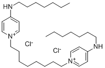 1,8-Bis(4-(heptylamino)-1-pyridinium)octane dichloride CAS#: 64690-92-2