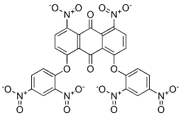 1,8-Dinitro-4,5-bis(2,4-dinitrophenoxy)anthraquinone CAS#: 61792-00-5