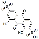 1,8-dihydroxy-9,10-anthraquinone-2,6-disulfonic acid CAS#: 6528-48-9