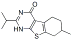 [1]Benzothieno[2,3-d]pyrimidin-4(1H)-one, 5,6,7,8-tetrahydro-7-methyl-2-(1-methylethyl)- (9CI) CAS#: 606114-04-9