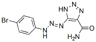 1H-1,2,3-Triazole-4-carboxamide, 5-[3-(p-bromophenyl)-1-triazeno]- CAS#: 7229-15-4