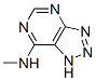 1H-1,2,3-Triazolo[4,5-d]pyrimidin-7-amine, N-methyl- (9CI) CAS#: 6316-99-0